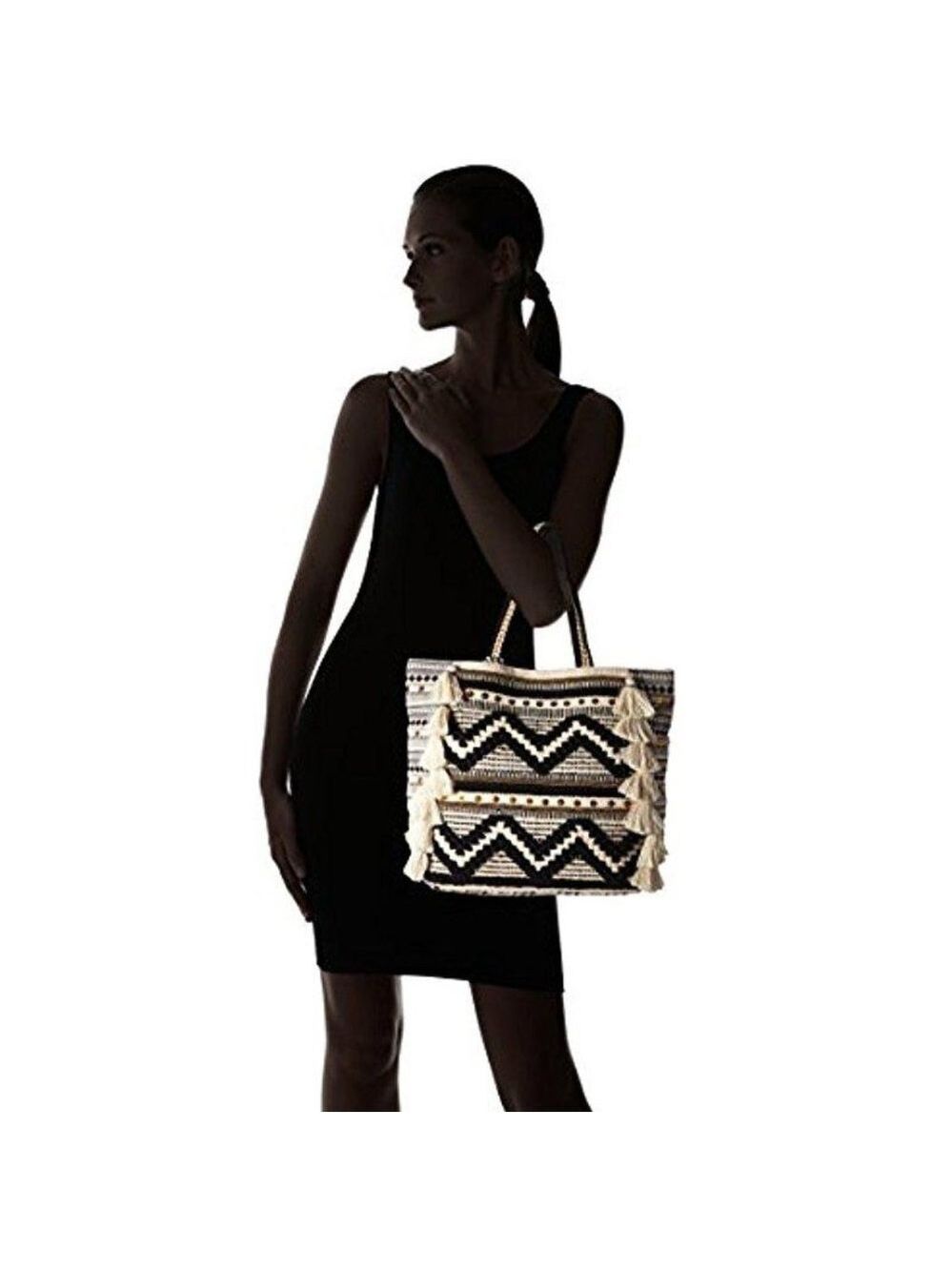 Steve Madden Raine Bohemian Patterned Fabric Tote